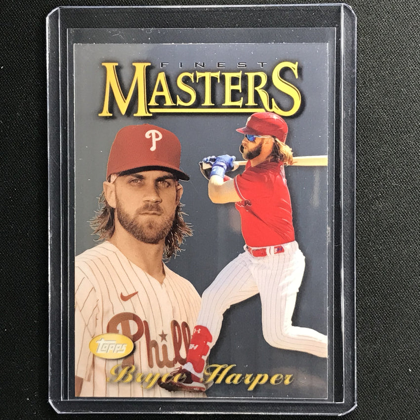 2021 Finest BRYCE HARPER 1997 Topps Finest Masters Base #BH
