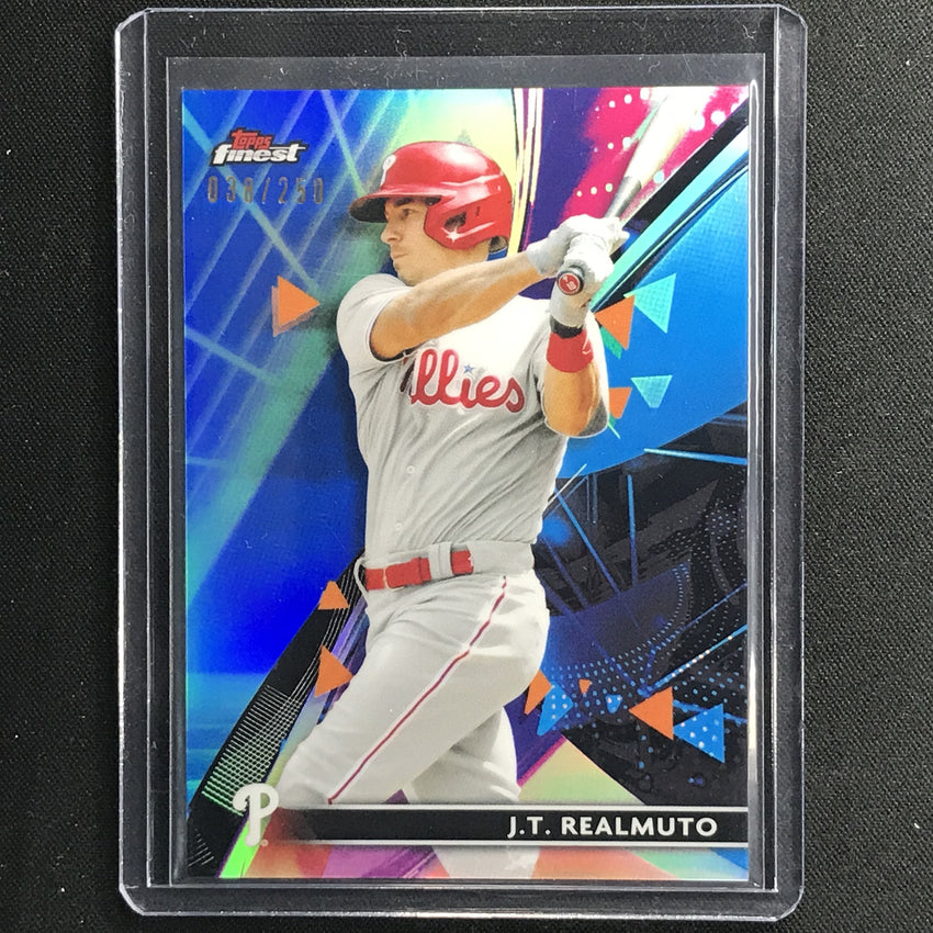 2021 Finest J.t. Realmuto Purple Aqua Vapor Refractor /250