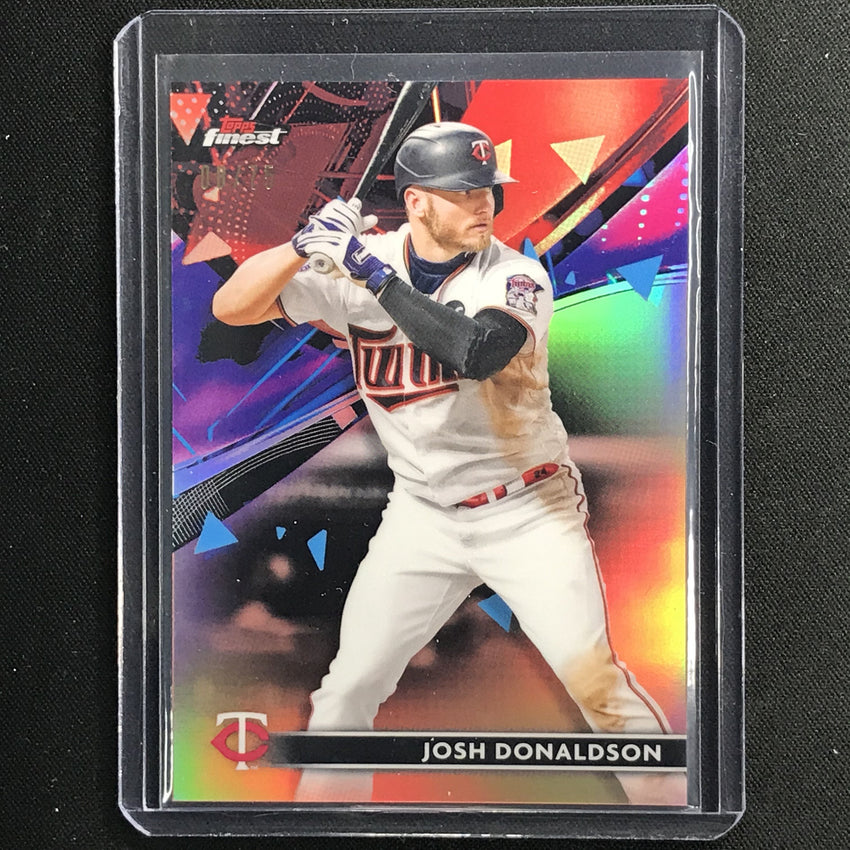 2021 Finest Josh Donaldson Rose Gold Refractor /75