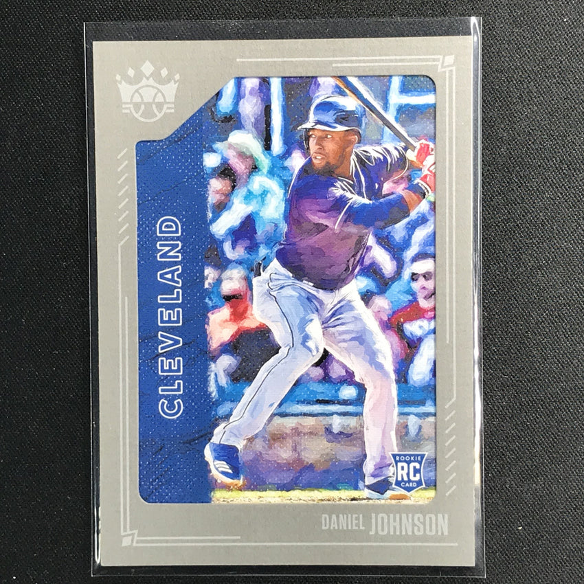 2021 Diamond Kings DANIEL JOHNSON Rookie Gray Framed #41