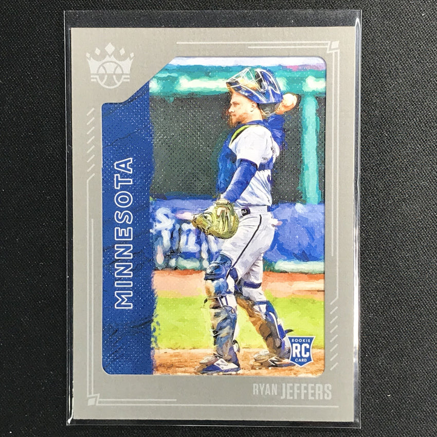 2021 Diamond Kings RYAN JEFFERS Rookie Gray Framed #53