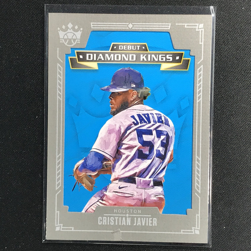 2021 Diamond Kings CRISTIAN JAVIER Debut Diamond Kings Gray Framed #HA