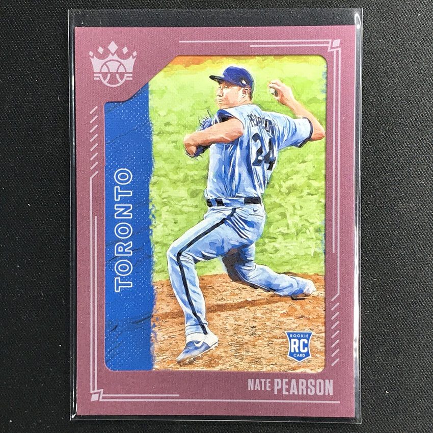 2021 Diamond Kings NATE PEARSON Rookie Plum Framed #68