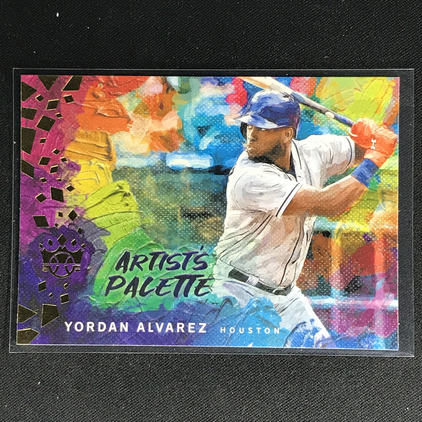2021 Diamond Kings Yordan Alvarez Artists Palette No 4