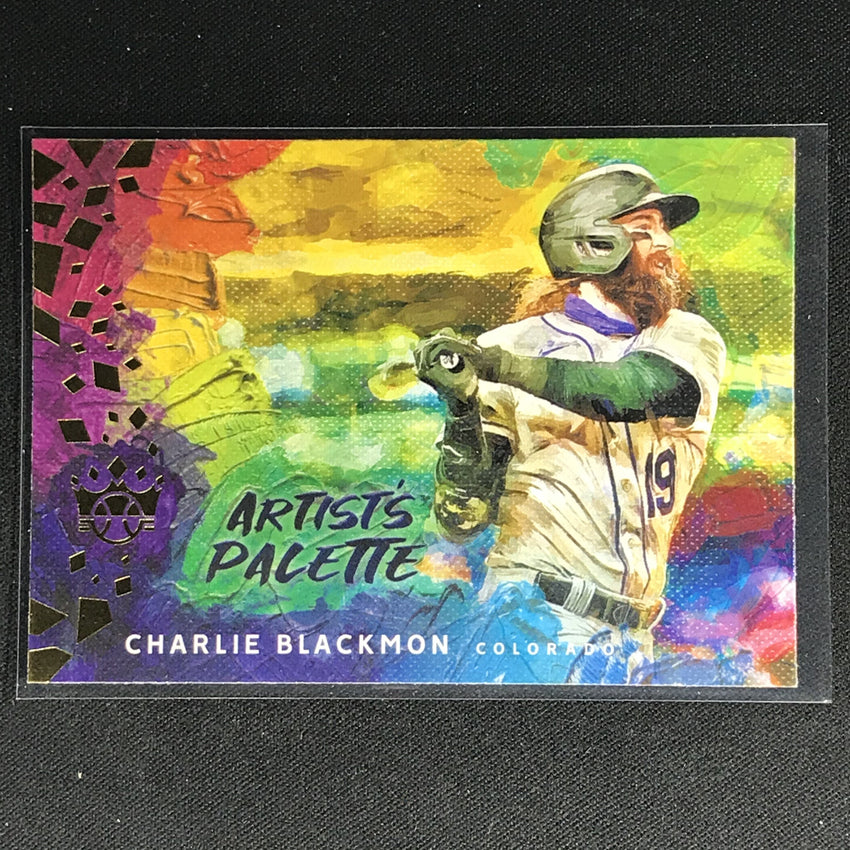 2021 Diamond Kings Charlie Blackmon Artists Palette No 14