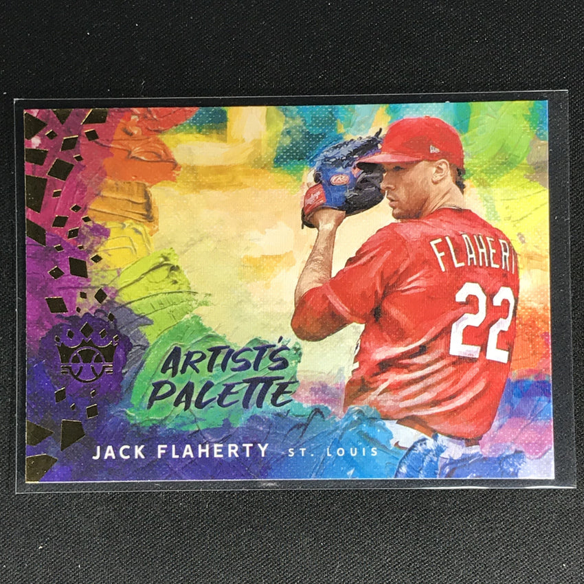 2021 Diamond Kings Jack Flaherty Artists Palette No 15