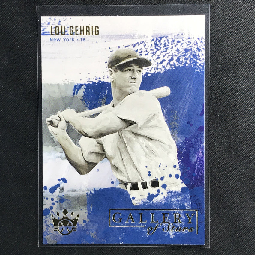2021 Diamond Kings LOU GEHRIG Gallery of Stars #6