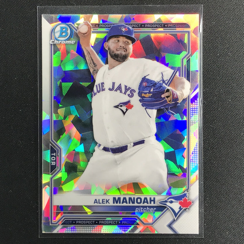 2021 Bowman Chrome Alex Monoah Prospect Atomic Refractor No 27