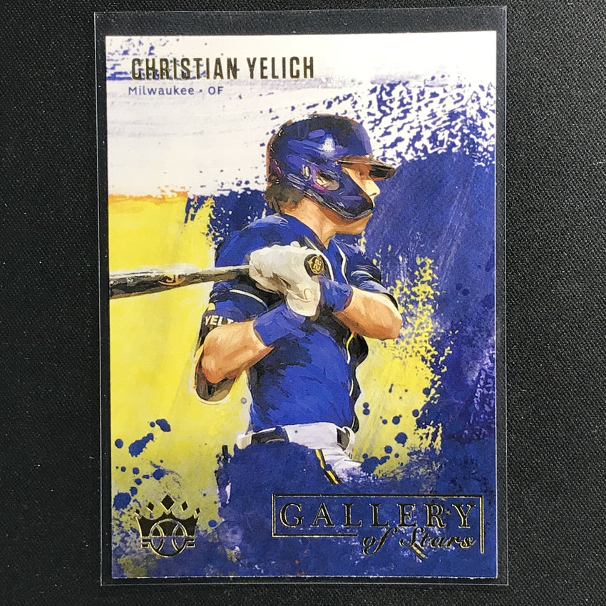 2021 Diamond Kings CHRISTIAN YELICH Gallery of Stars #15