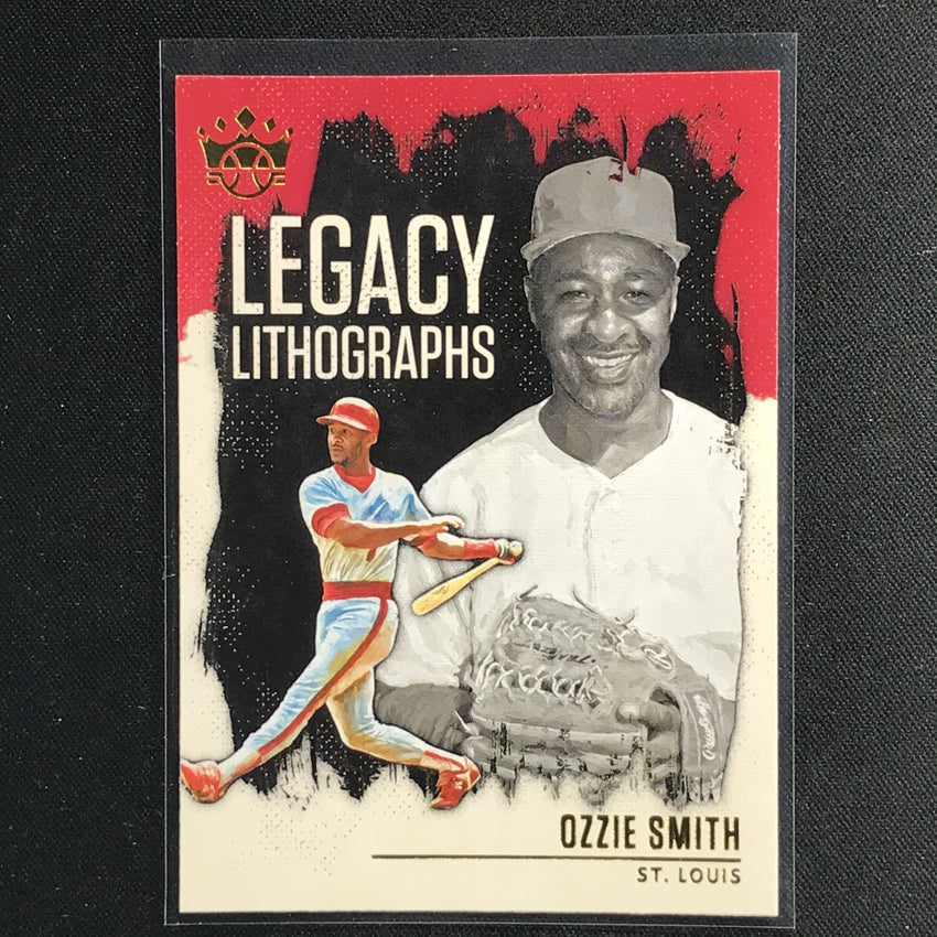 2021 Diamond Kings OZZIE SMITH Legacy Lithographs #6