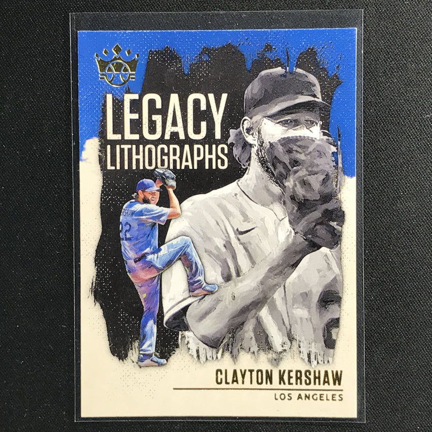 2021 Diamond Kings CLAYTON KERSHAW Legacy Lithographs #10