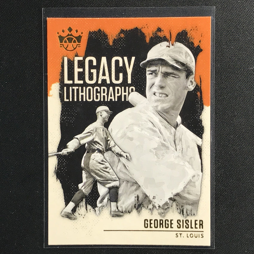 2021 Diamond Kings GEORGE SISLER Legacy Lithographs #15