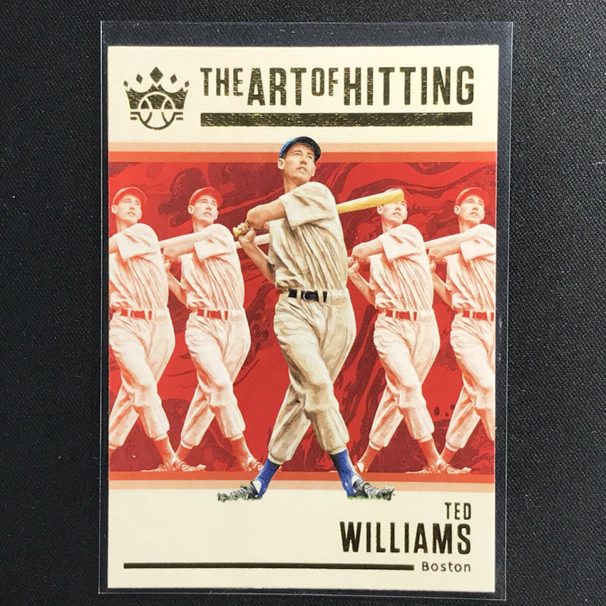 2021 Diamond Kings Ted Williams The Art Of Hitting No 1