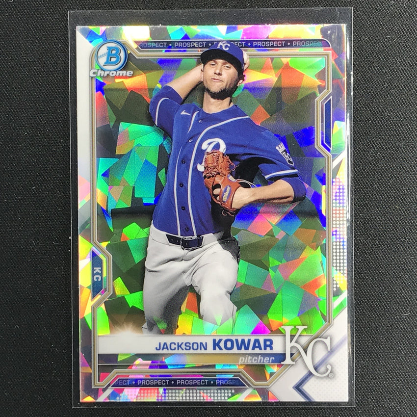 2021 Bowman Chrome JACKSON KOWAR Prospect Atomic Refractor #43