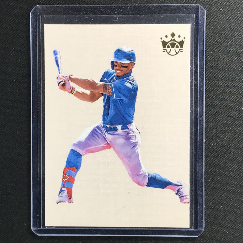 2021 Diamond Kings Francisco Lindor Blank Slate Sp No 7