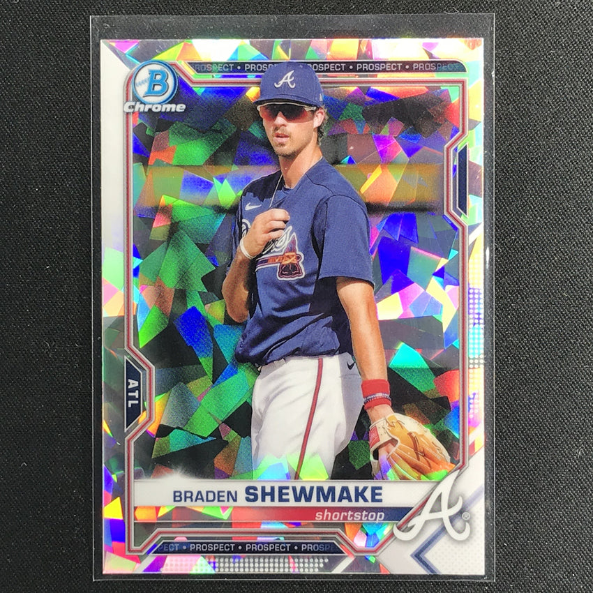 2021 Bowman Chrome BRADEN SHEWMAKE Prospect Atomic Refractor #48