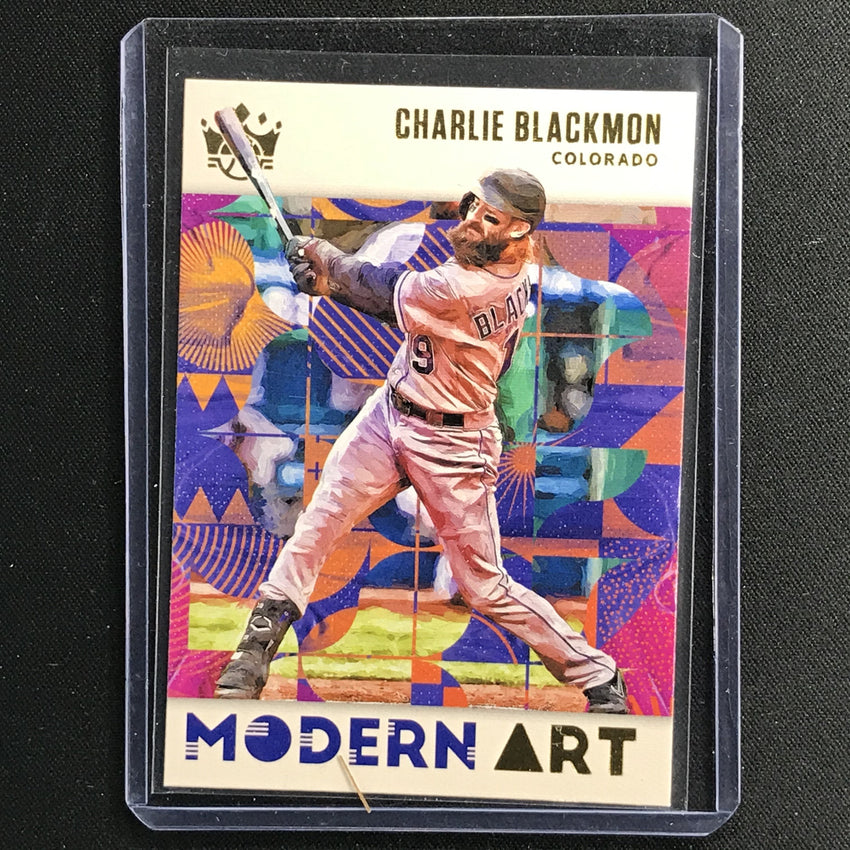 2021 Diamond Kings CHARLIE BLACKMON Modern Art SP #17
