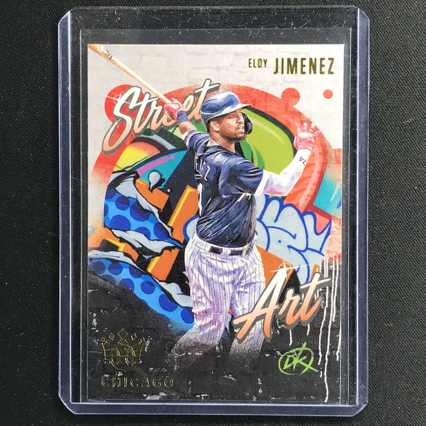2021 Diamond Kings Eloy Jimenez Street Art Sp No 14