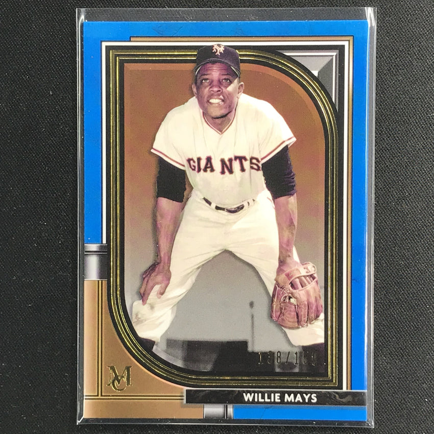 2021 Museum Collection Willie Mays Sapphire 138/150