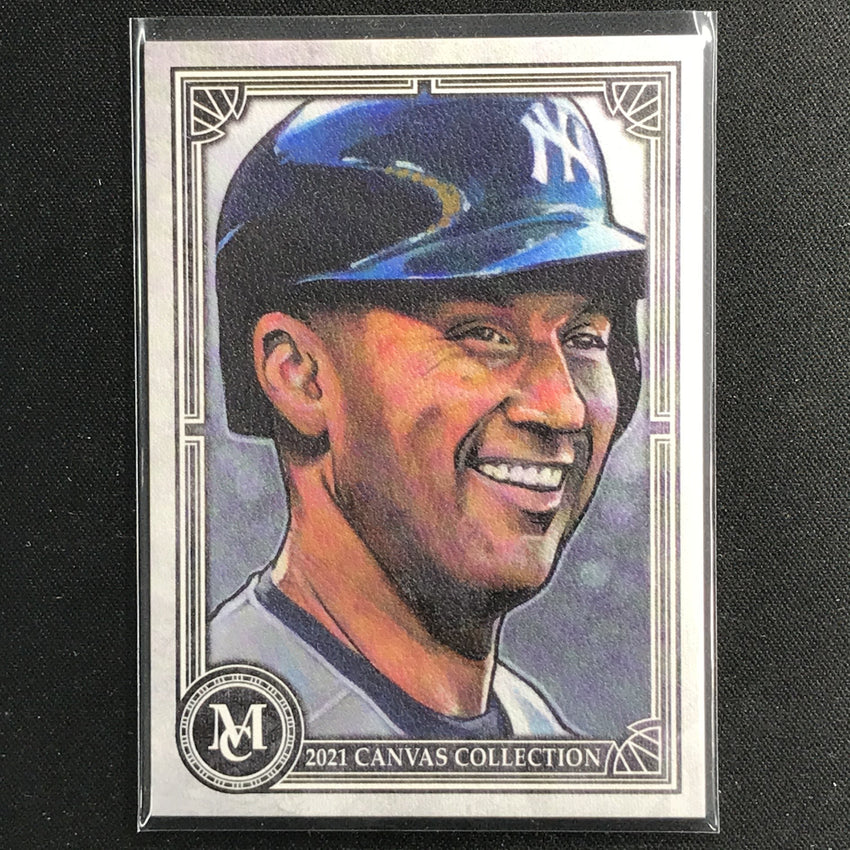 2021 Museum Collection Derek Jeter Canvas Collection Reprint No 20
