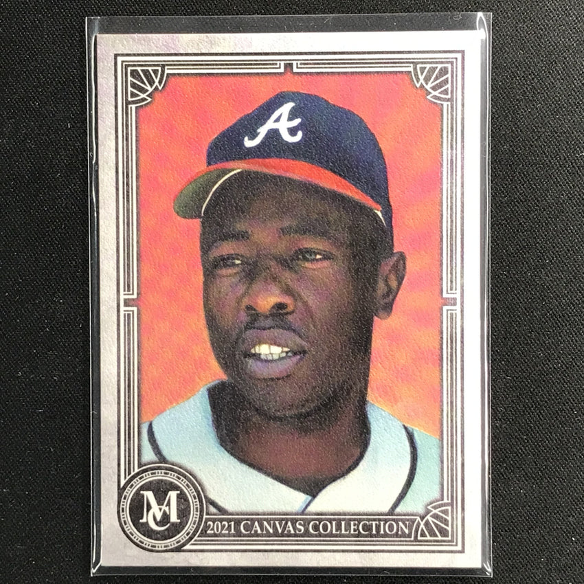 2021 Museum Collection HANK AARON Canvas Collection Reprint #29