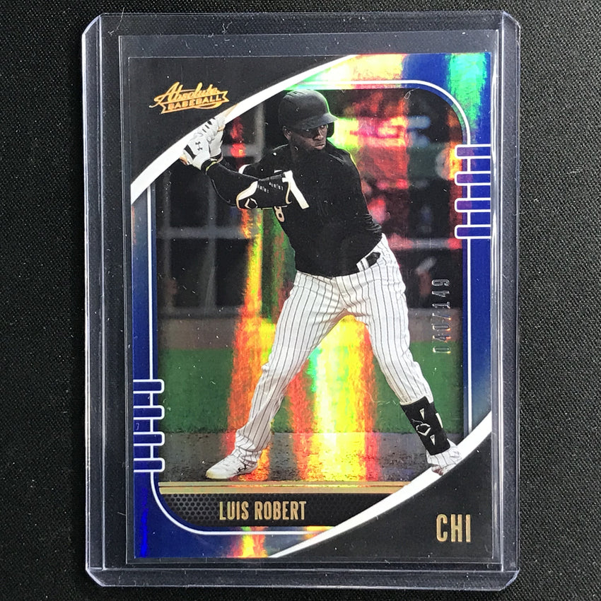 2021 Absolute Luis Robert Base Spectrum Blue 40/149