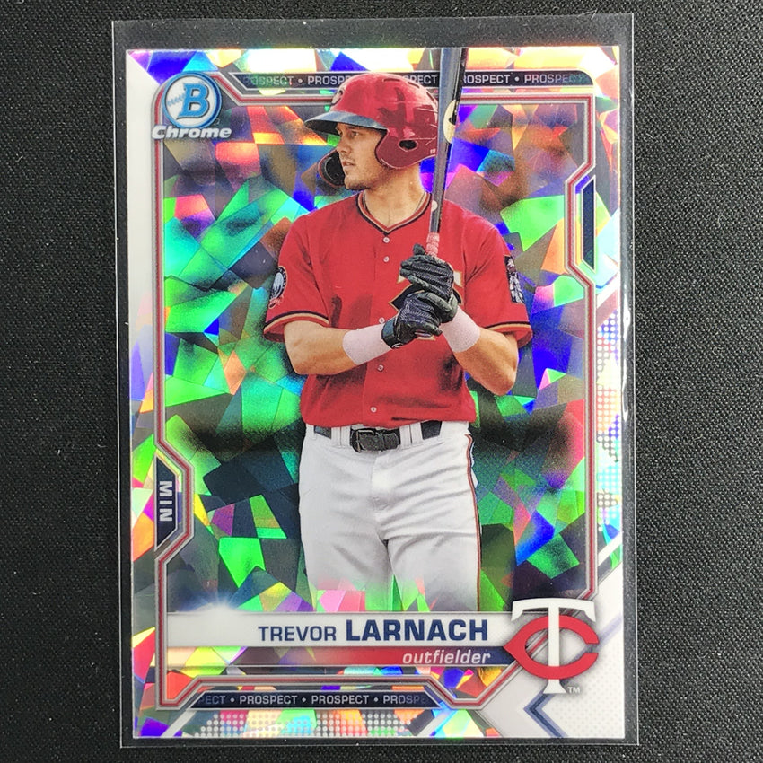 2021 Bowman Chrome TREVOR LARNACH Prospect Atomic Refractor #80