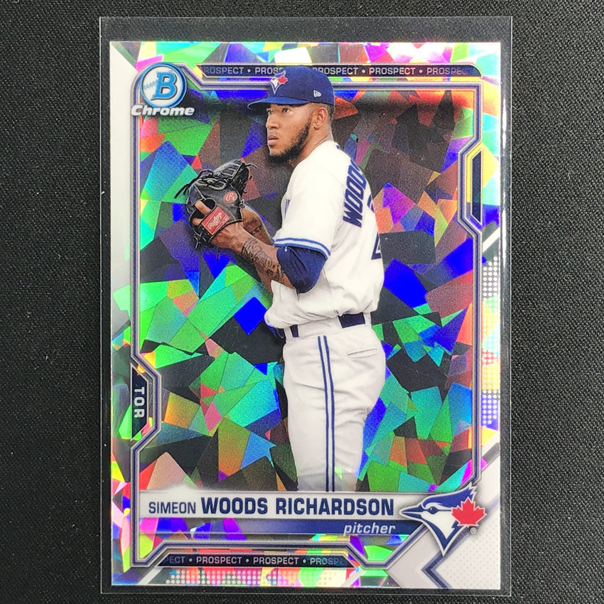 2021 Bowman Chrome SIMEON WOODS RICHARDSON Prospect Atomic Refractor #95