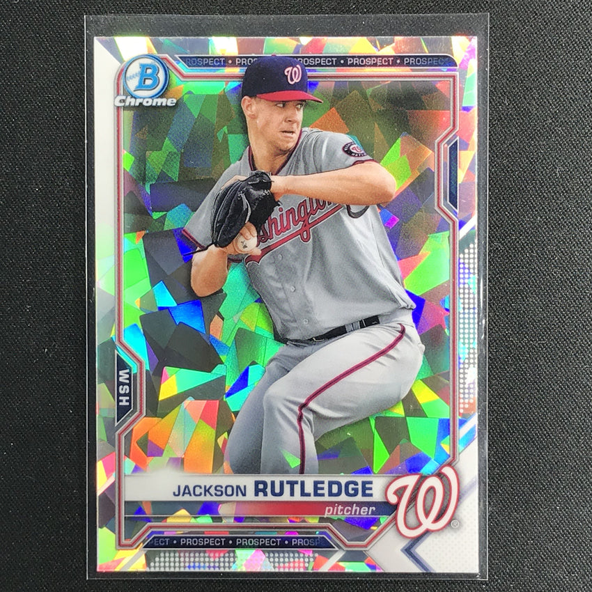 2021 Bowman Chrome JACKSON RUTLEDGE Prospect Atomic Refractor #103