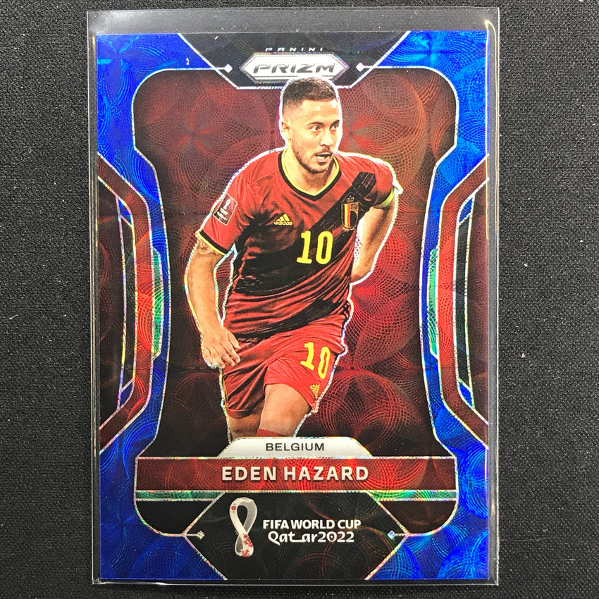 2022 Prizm Fifa World Cup Qatar Eden Hazard Choice Blue 73/135