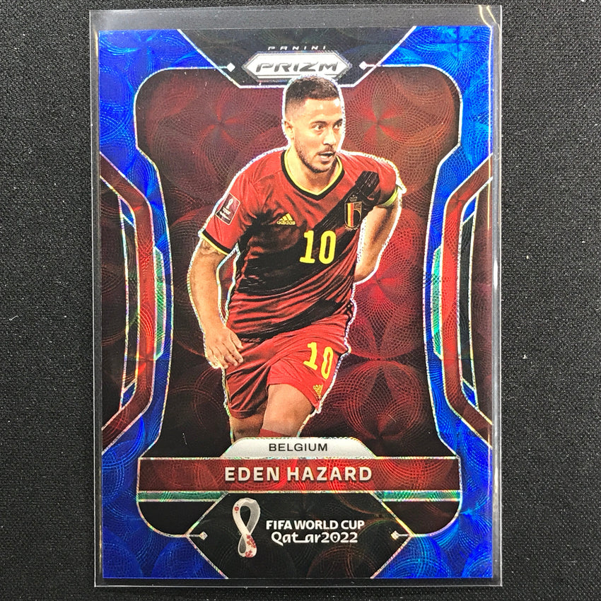 2022 Prizm Fifa World Cup Qatar Eden Hazard Choice Blue 133/135