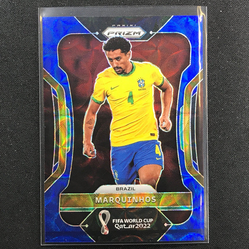 2022 Prizm Fifa World Cup Qatar Marquinhos Choice Blue 22/135
