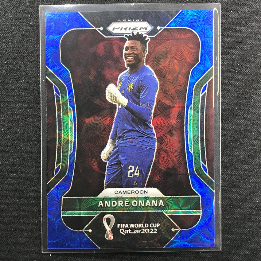 2022 Prizm Fifa World Cup Qatar Andre Onana Choice Blue 106/135