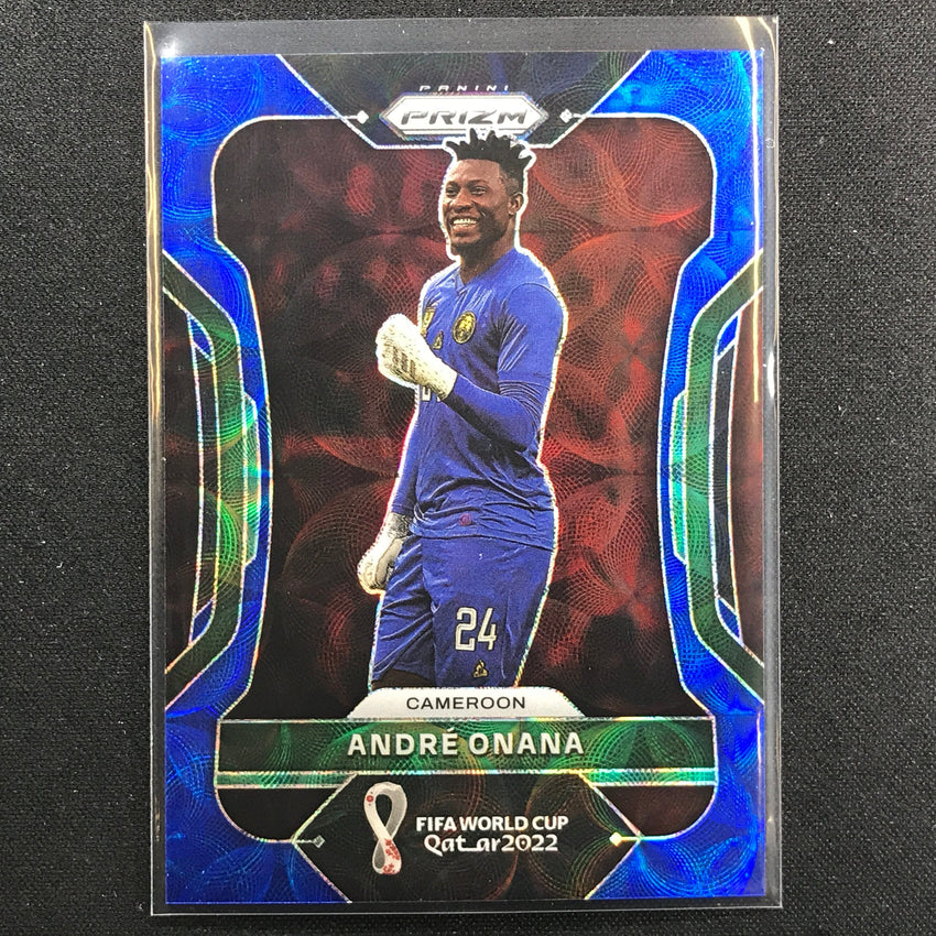 2022 Prizm Fifa World Cup Qatar Andre Onana Choice Blue 110/135