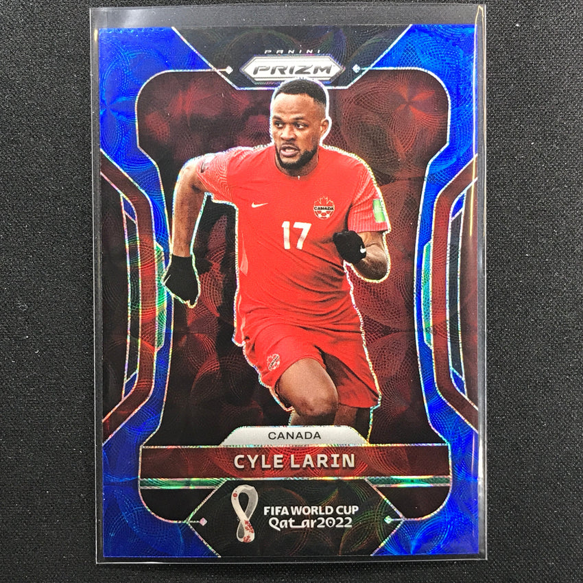 2022 Prizm Fifa World Cup Qatar Cyle Larin Choice Blue 38/135