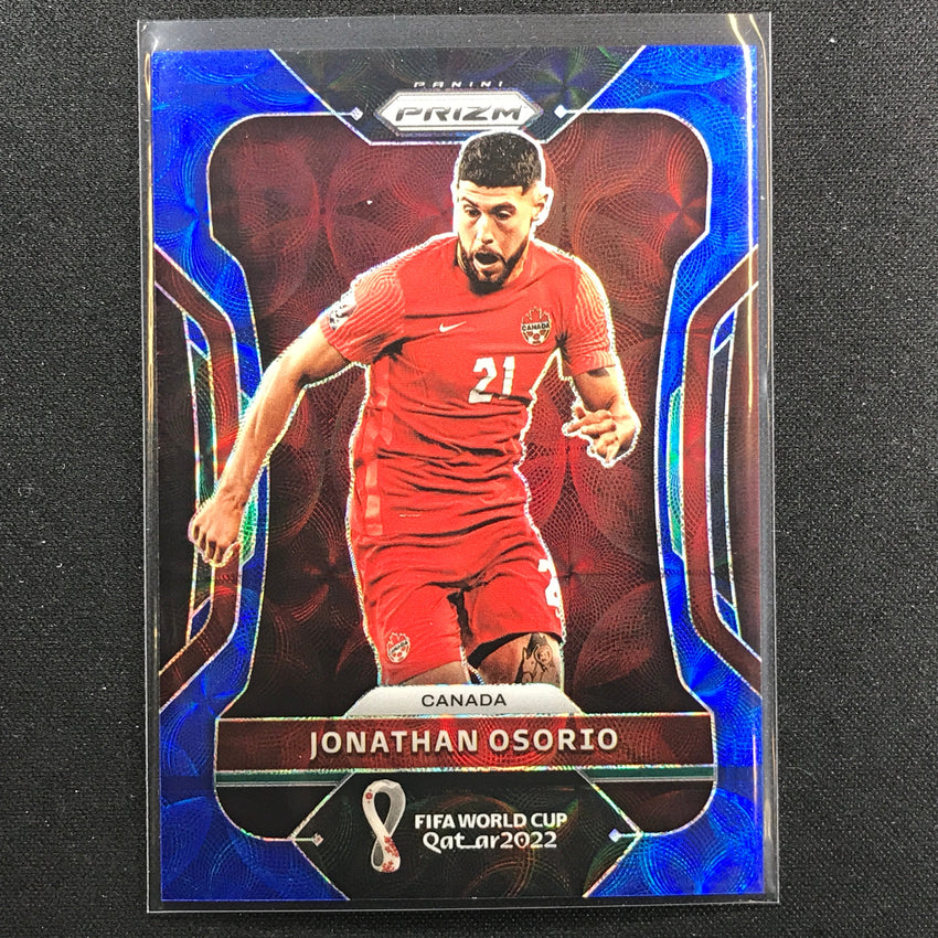 2022 Prizm Fifa World Cup Qatar Jonathan Osorio Choice Blue 34/135
