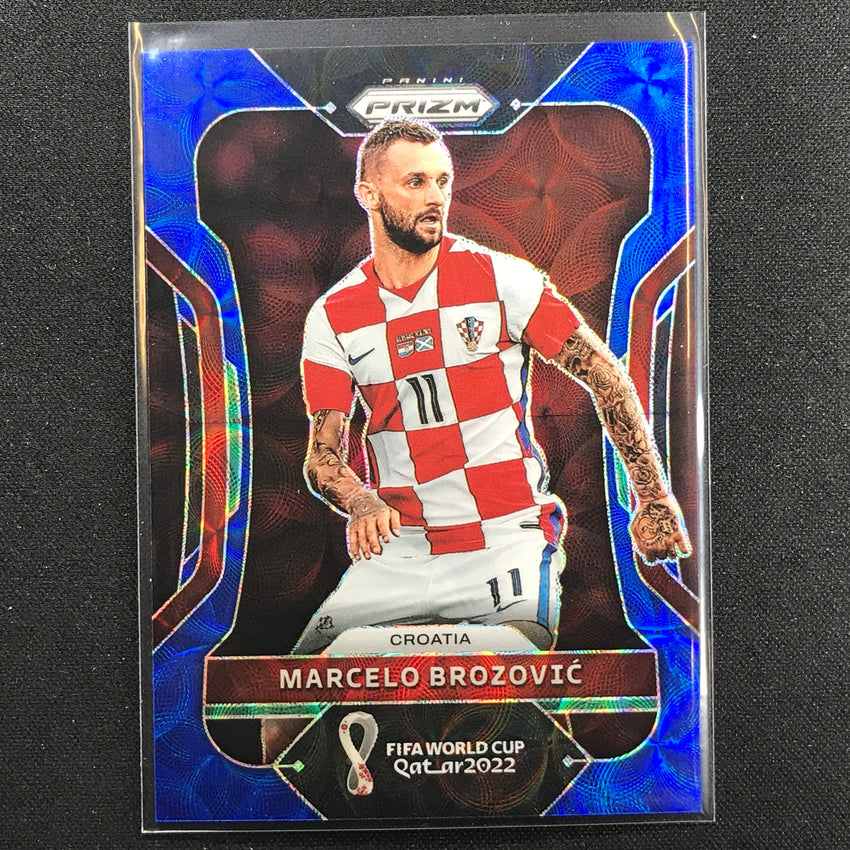 2022 Prizm Fifa World Cup Qatar Marcelo Brozovic Choice Blue 61/135