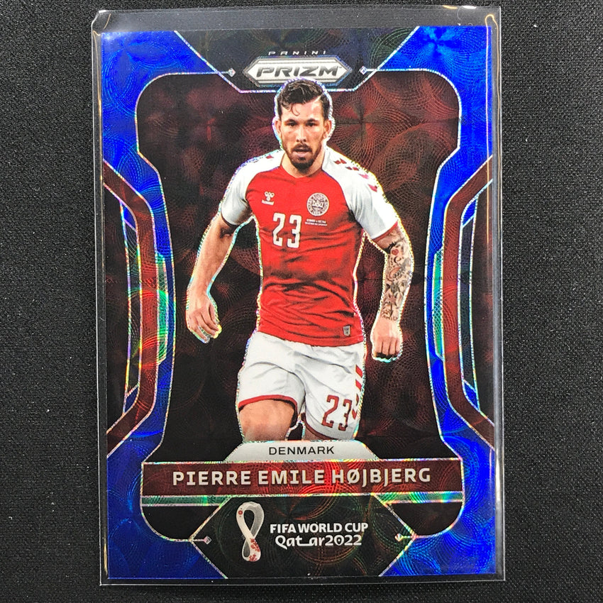 2022 Prizm Fifa World Cup Qatar Pierre Emile Hojbjerg Choice Blue 58/135