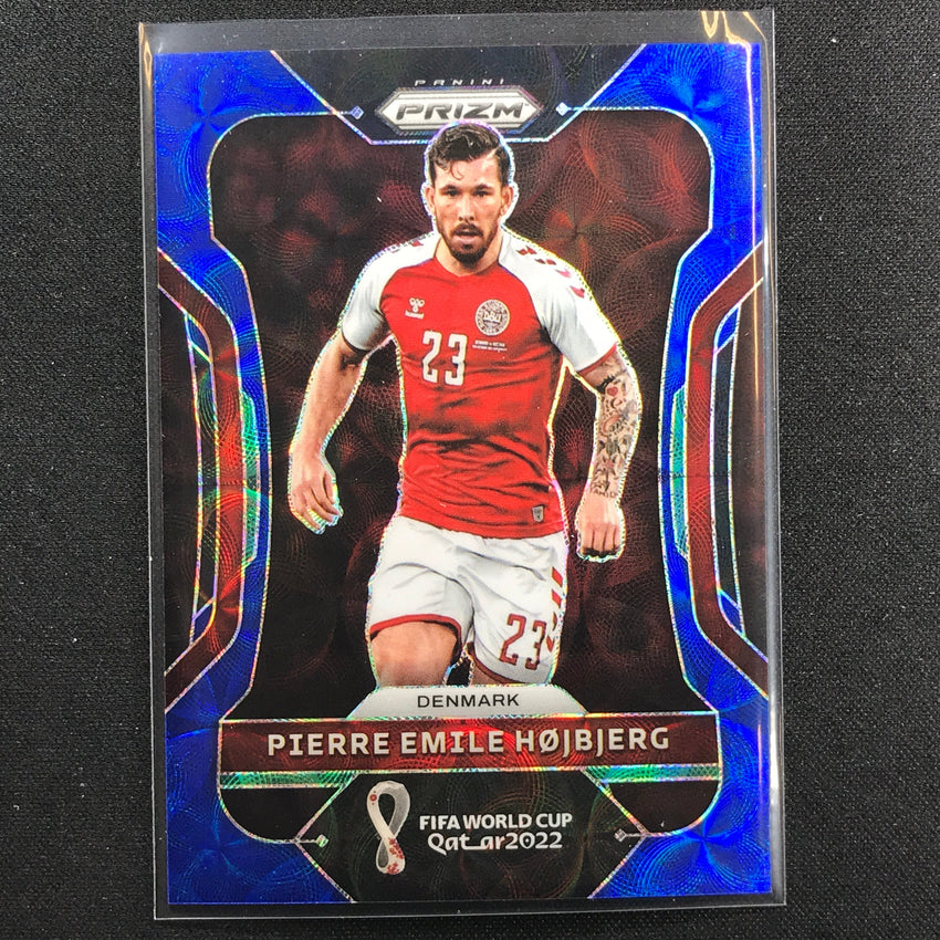 2022 Prizm Fifa World Cup Qatar Pierre Emile Hojbjerg Choice Blue 92/135