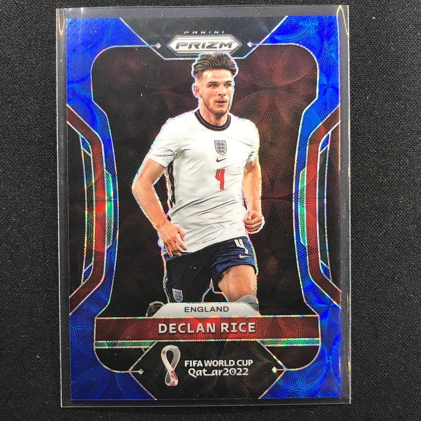 2022 Prizm Fifa World Cup Qatar Declan Rice Choice Blue 30/135