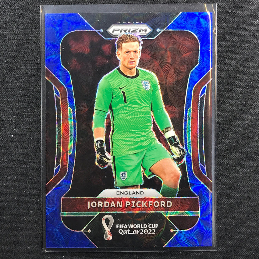2022 Prizm Fifa World Cup Qatar Jordan Pickford Choice Blue 109/135