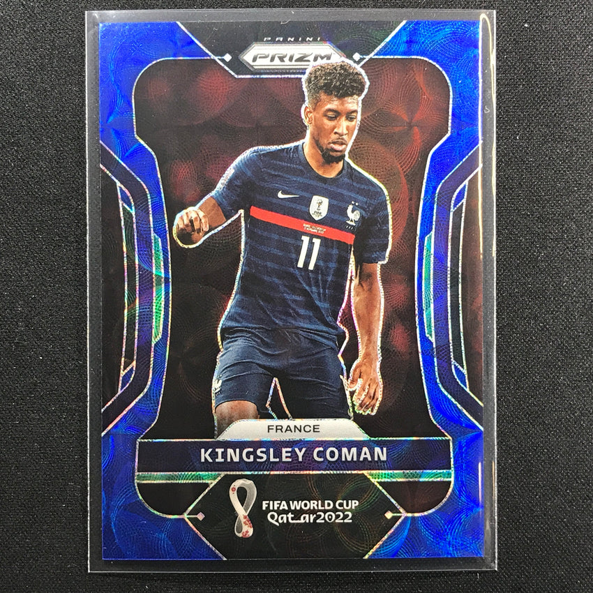 2022 Prizm Fifa World Cup Qatar Kingsley Coman Choice Blue 65/135