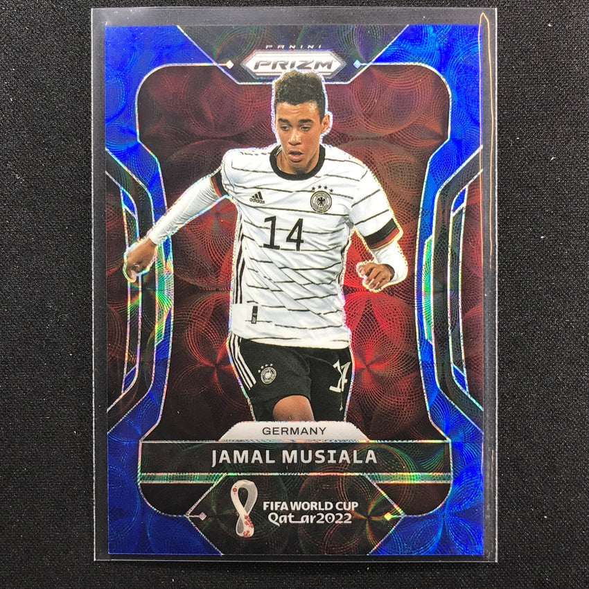 2022 Prizm Fifa World Cup Qatar Jamal Musiala Choice Blue 135/135