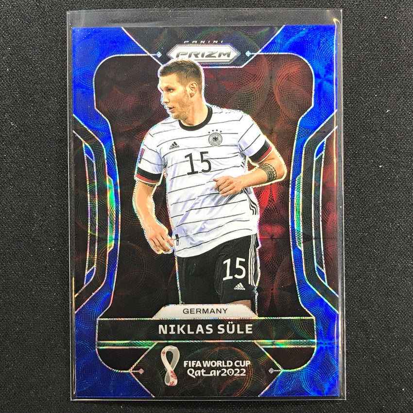 2022 Prizm Fifa World Cup Qatar Niklas Sule Choice Blue 18/135