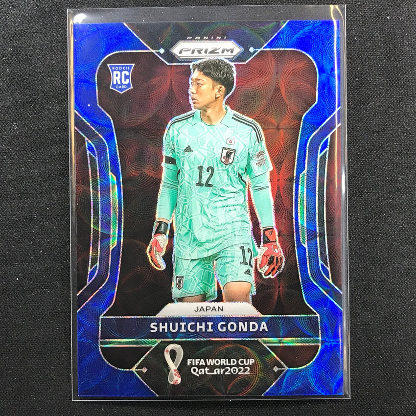 2022 Prizm Fifa World Cup Qatar Shuichi Gonda Rookie Choice Blue 79/135