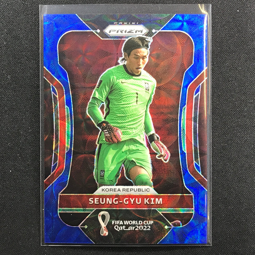 2022 Prizm Fifa World Cup Qatar Seung-gyu Kim Choice Blue 135/135