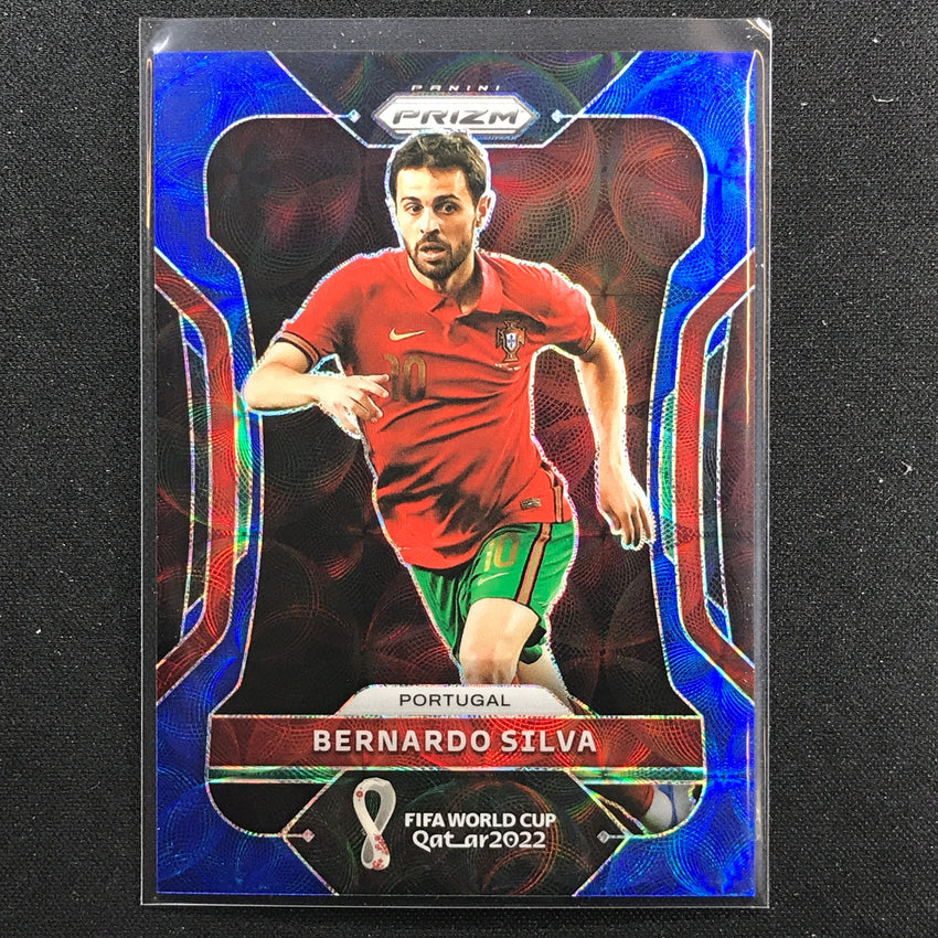 2022 Prizm Fifa World Cup Qatar Bernardo Silva Choice Blue 45/135