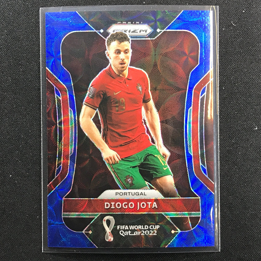 2022 Prizm Fifa World Cup Qatar Diogo Jota Choice Blue 127/135