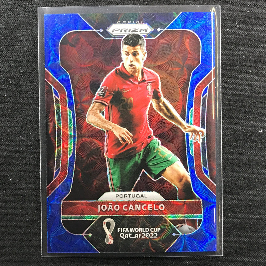 2022 Prizm Fifa World Cup Qatar Joao Cancelo Choice Blue 39/135