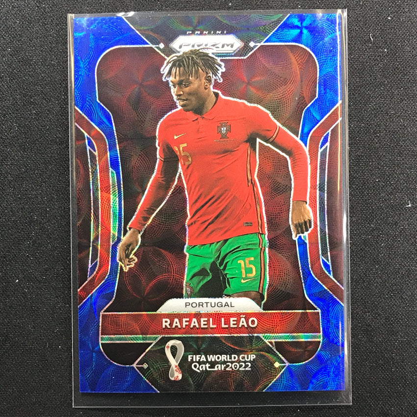 2022 Prizm Fifa World Cup Qatar Rafael Leao Choice Blue 48/135